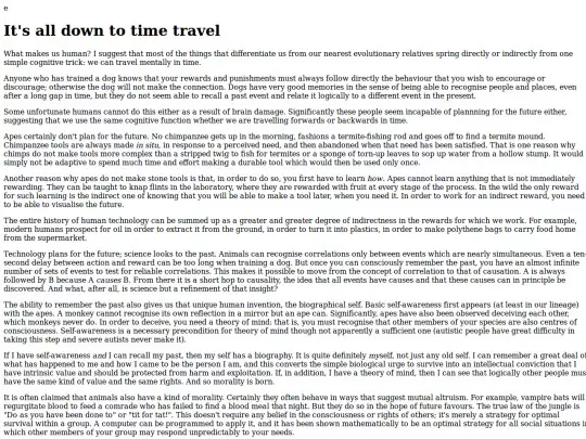 Ramblings/time screenshot