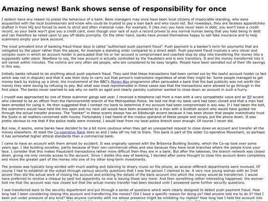 ramblings/bank screenshot