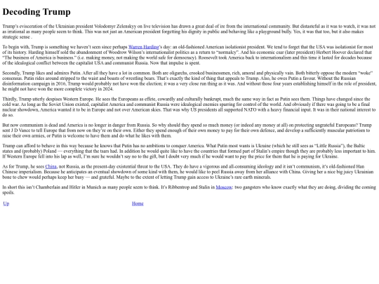 ramblings/decoding_trump screenshot
