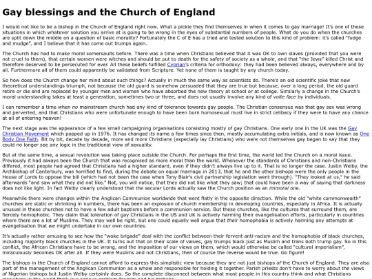 ramblings/gay_blessings screenshot