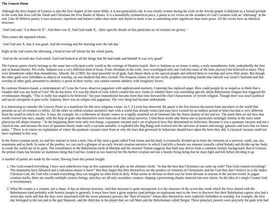 ramblings/genesis_poem screenshot