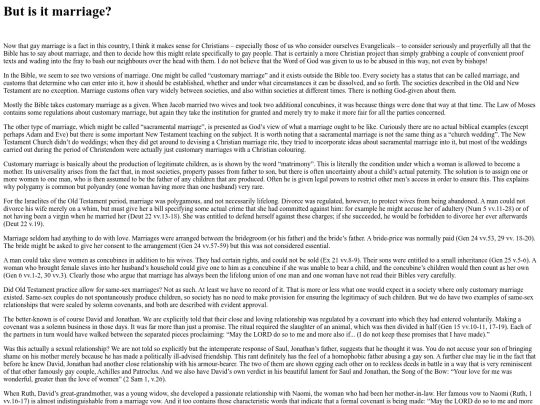 ramblings/marriage screenshot