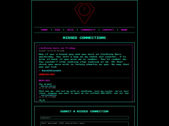 missedconnections screenshot
