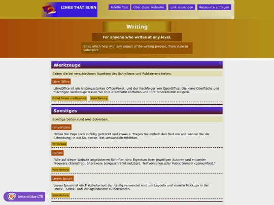 de/writing screenshot