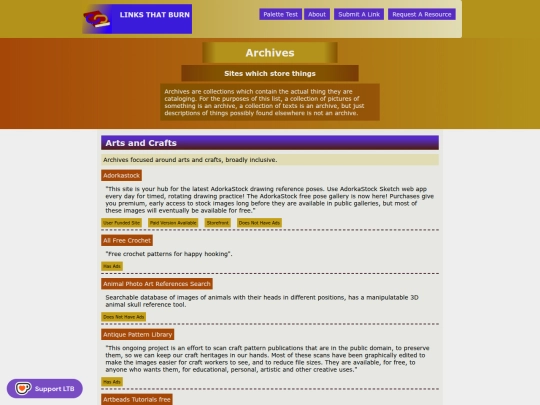 en/archivespg screenshot