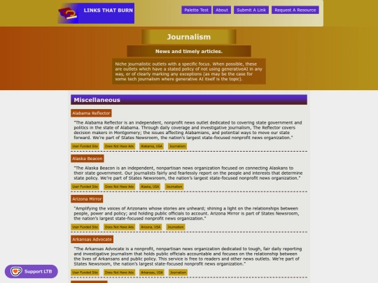 en/journalism screenshot