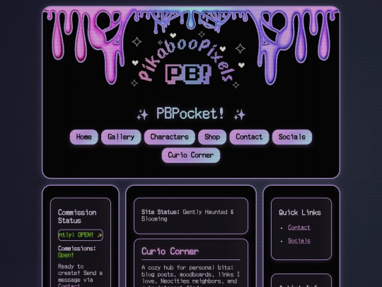 curio-corner screenshot