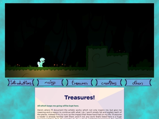 treasures screenshot