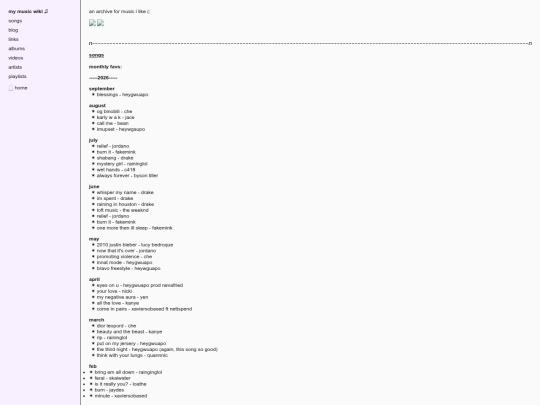 music screenshot