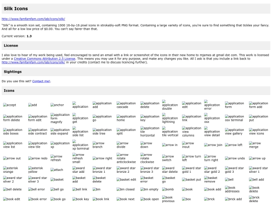icons/famfamfam_silk_icons_v013/readme screenshot