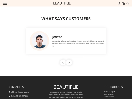 client screenshot