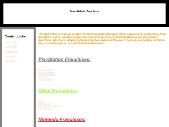 nexus screenshot