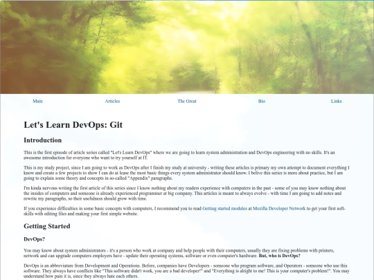 articles/devops-git screenshot