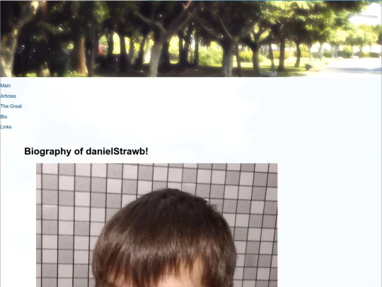 bio screenshot