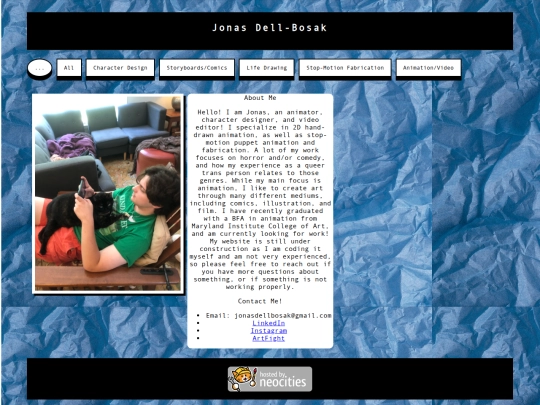 aboutme screenshot