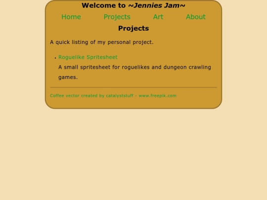 projects screenshot