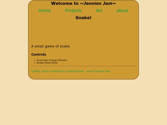 snake-game screenshot