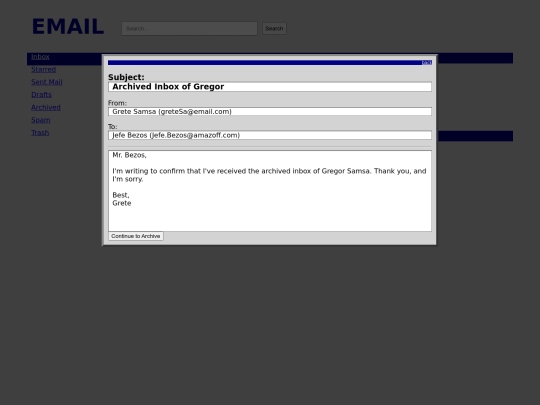 Inbox/landing screenshot