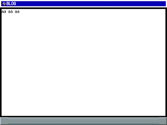 doggie/blog screenshot
