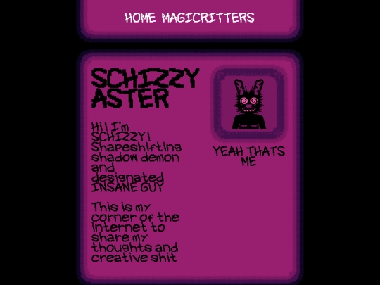 schizzy/about screenshot