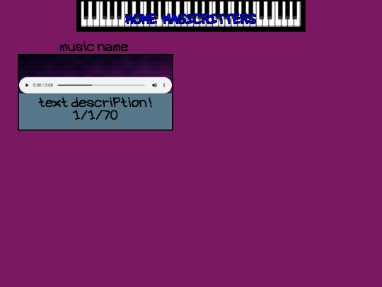 schizzy/music/scraps screenshot