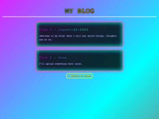 blog screenshot