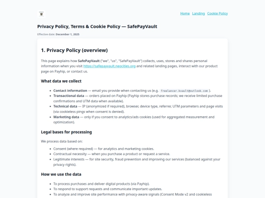privacy-policy screenshot