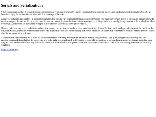 Metafiction_world/Wiki/serials screenshot