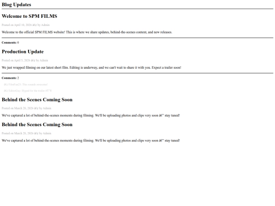 blog screenshot
