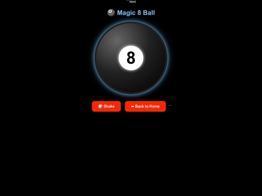 Semester2/Magic8BallImproved screenshot