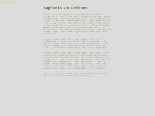essays/euphoria screenshot