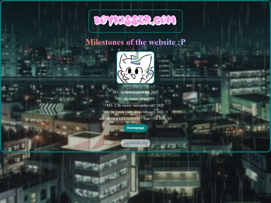 Milestone screenshot