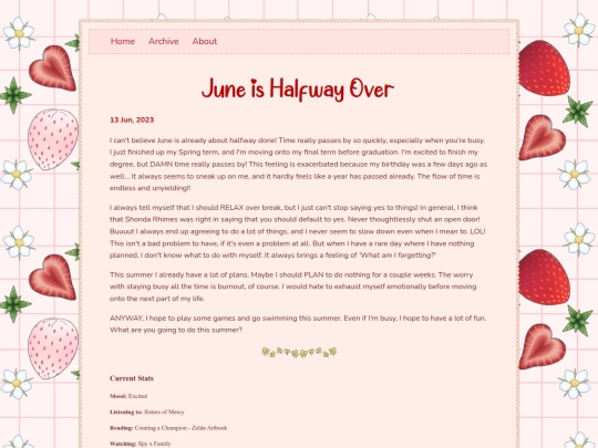 blog/posts/2023-06-13-June-is-Halfway-Over screenshot