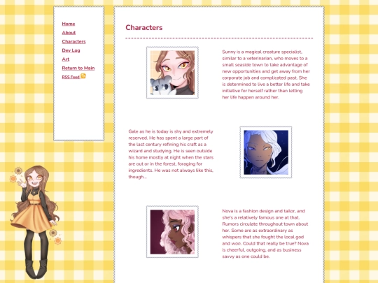 sunmoonverse/characters screenshot