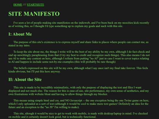 manifest screenshot
