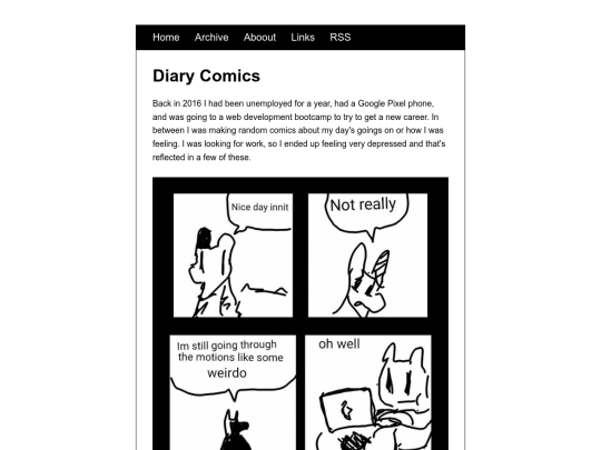 diarycomics screenshot