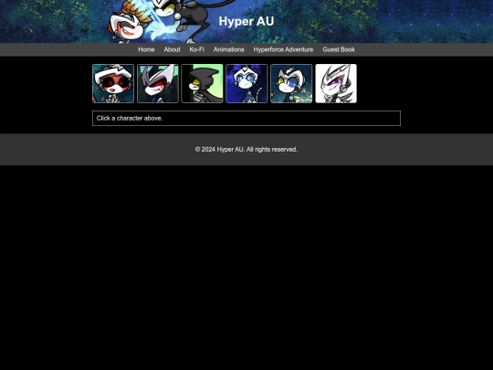 aucharacters screenshot