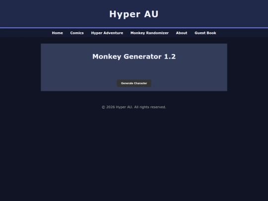 monkeygenerator screenshot