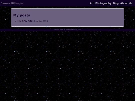 posts screenshot