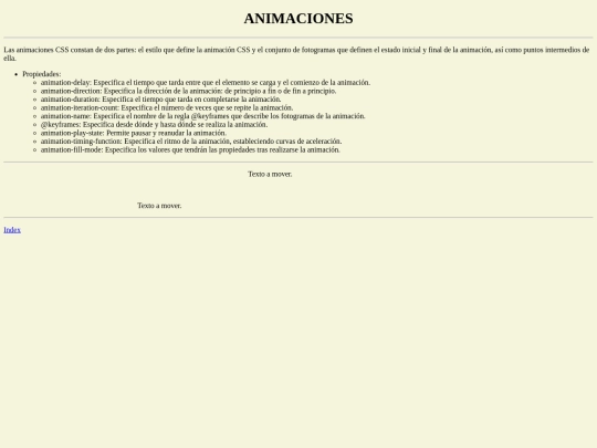 ProyectoCSS/Animaciones screenshot
