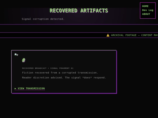 projects screenshot
