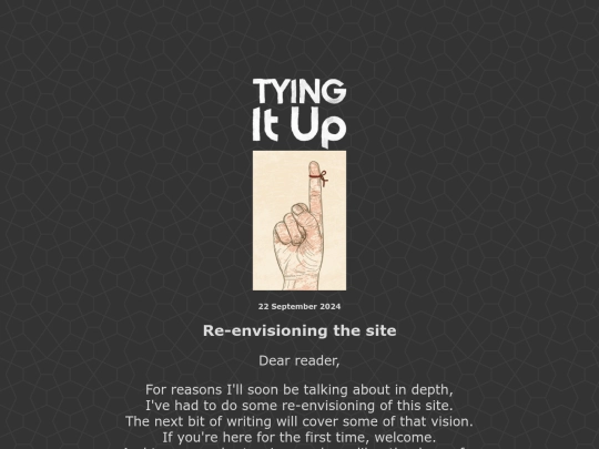 Pages/Re-envisioning_the_site screenshot