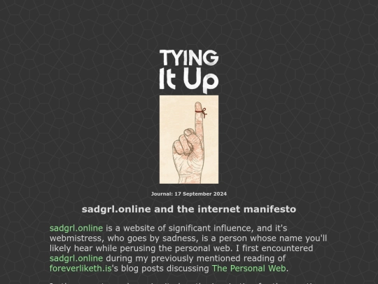 Pages/sadgrl.online_and_the_internet_manifesto screenshot