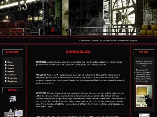 changelog screenshot