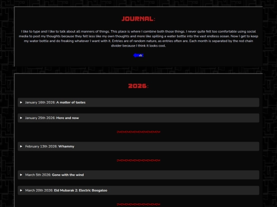 journal screenshot