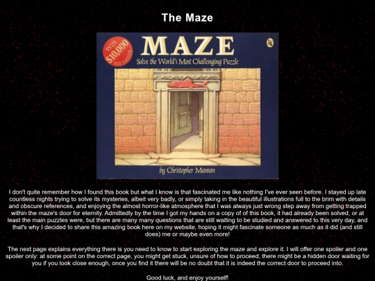 maze/rooms/home screenshot