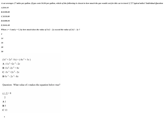math screenshot