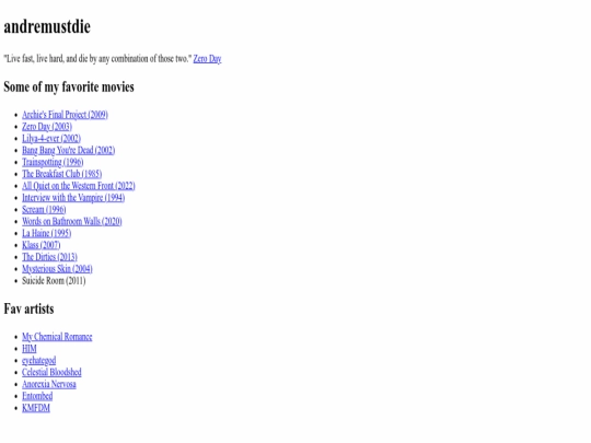 index screenshot