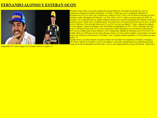F1/pilotos/AO screenshot