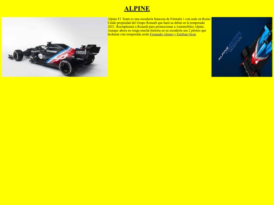 F1/pilotos/alpine screenshot